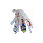 Customized Blank White Silk Sublimation Tie For kids And Adult