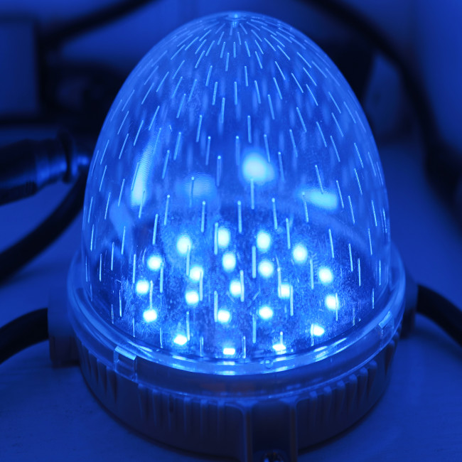 Pixel Addressable LED Track Lights for Outdoor Building Lighting 4P Grey Flat Cable