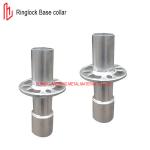 Scaffold Ringlock Base Collar 58mm 70mm OD Hot Dip Galvanized For Construction