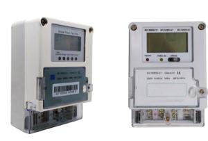 China Prepayment Intelligent Electric Meter , Single Phase Watt Hour Meter High Accuracy factory