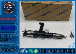 China Huida Excavator 12V140E-3 Engine Fuel Injector 095000-6280 6219-11-3100 with Stock Available factory