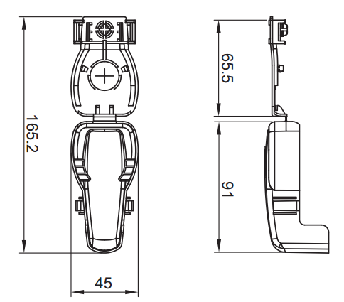Red Positive Motorcycle Battery Cable Protector Avoiding Shorts