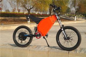 China Off Road Riding High Power Electric Bicycle 48v 1500w With Full Suspension factory