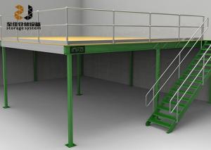 China Durable Industrial Mezzanine Floors / Boltless Rivet Shelving 5 Years Warranty factory