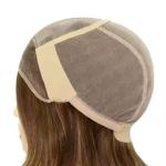 Medical Wig for Alopecia Glueless Human Hair Full Hand-Tied Mono Top Anti-Slip
