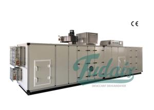 China PLC Automatic Industrial Air Dehumidifier With Cooling Coil 6000m3/h factory