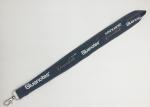 Colorful Silk Screen Printed polyester safety neck lanyards With Metal Hook ,