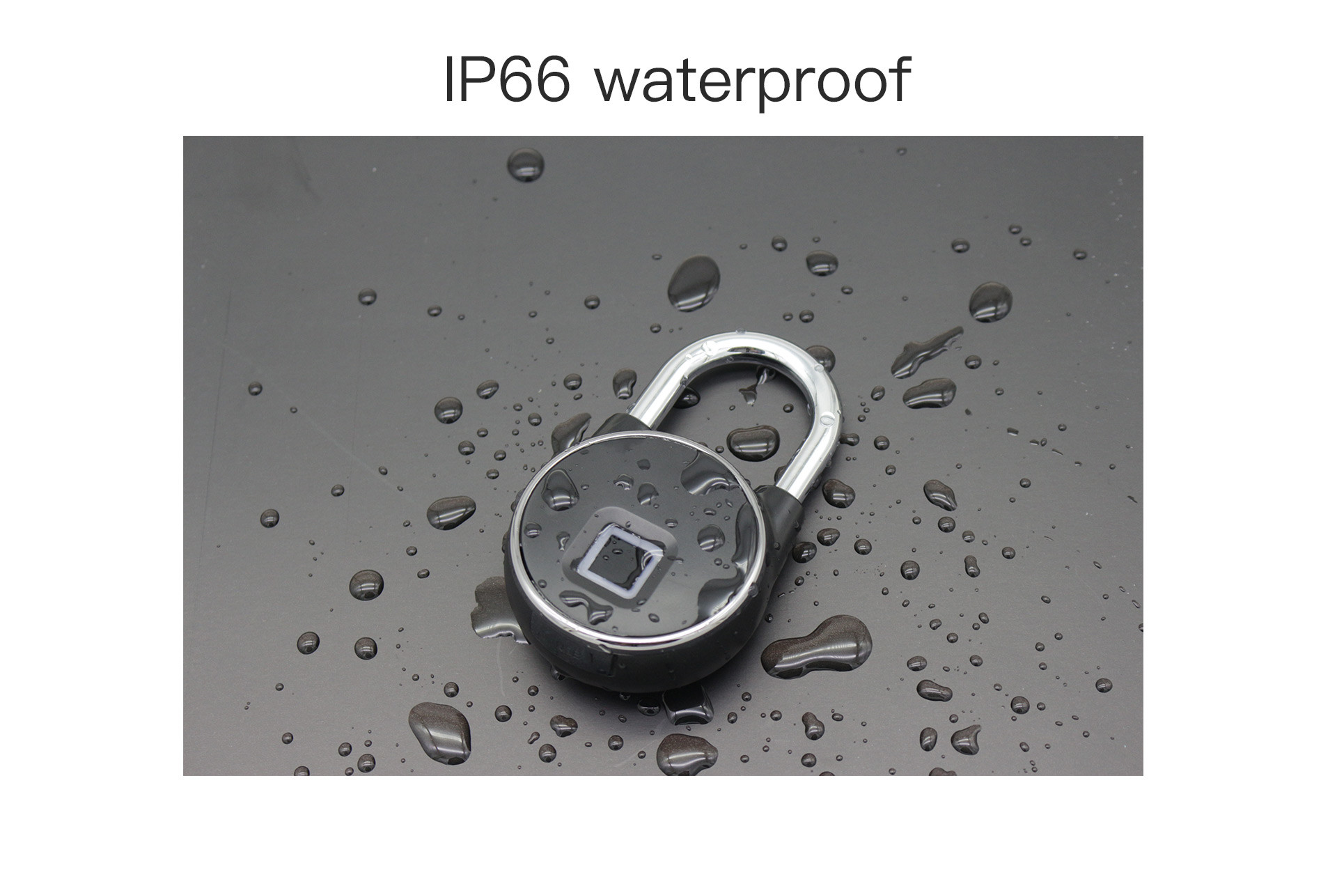 P22 Fingerprint Cabinet Locks No Cylinder Small Round Padlock