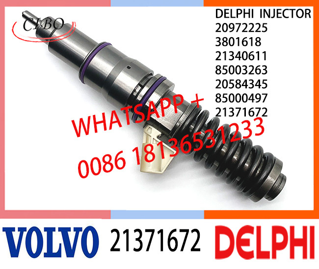 Fuel Diesel Injector 21371672 20584345 85000497 20972225 3801618 21340611 85003263 E3.18 for VOL D13 EURO 3 LOW POWER
