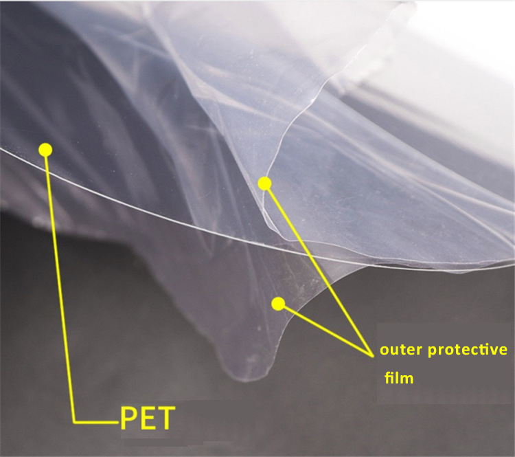 Latex Free Clear Plastic Face Shield Elastic Band Wearing Environmentale Friendly
