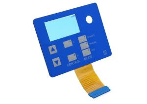 China LGF Backlighting Capacitive Membrane Switches IP67 Waterproof With AL Backer factory