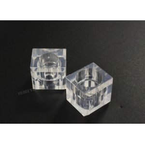 Square Transparent Perfume Bottle Caps Fragrance locking Loop