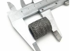 China 0.2mm Stainless Steel Compressed Knitted Wire Mesh Abrasion Resistance 1500r/min 110kg factory