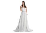 Sleeveless Long Tail Cocktail Ladies Evening Dresses Floor - Length Backless