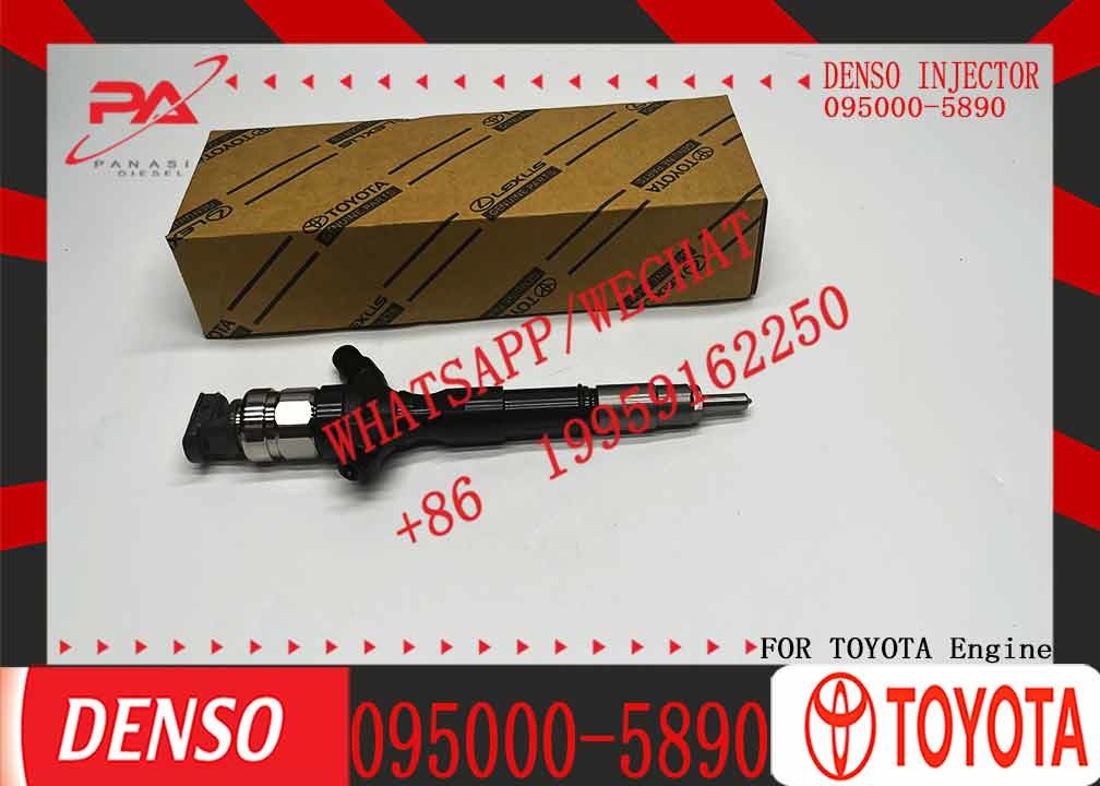 1KD-FTV Common Rail Fuel Nozzle Injector 095000 5890 0950005890 095000-5890 for Toyota 1KD-FTV