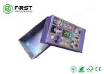 Cardboard Paper High End Gift Boxes 4C Color Printed Customized 2-Piece Lid Base