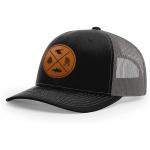 58cm Breathable Polyester Embroidery Baseball Caps 6 Panel Trucker Hat
