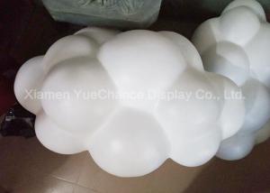 China Mall Ceiling Hanging Modern Art Sculptures , Resin Cloud Sculpture Weatherproof Material factory