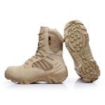Combat Military Rubber Boots High Ankle Outdoor Tactical Men'S Desert Hiking 39