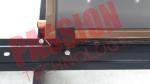 Copper Pipe Blue Film EPDM Flat Plate Solar Collector For Large Heating Project