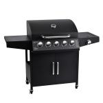 Easily Assembled 5 1 Burners Outdoor Portable BBQ Grill Smoker BBQ Gas Grills