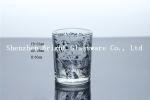 Frosted Glass Candle Holder