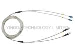Full Armored Outdoor Optic Fiber Patch Cord DLC 2 Core Optical Cable Assembly