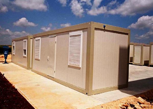 Powder Coated Mobile Container Homes , Vacation Standard Moving Storage