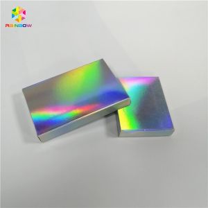 Waterproof Hologram Custom Printed Paper Boxes Printed Eyelash Box Packaging