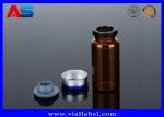 20mm Flip Top Cap , Aluminum Flip Off Caps For 10ml Medicine Vials / oil