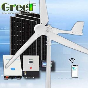 China 10KW Complete Wind Turbine Generator For Home factory