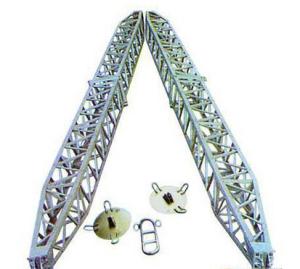 China High Strength Gin Poles Aluminum alloy Frame to erect pole and tower factory