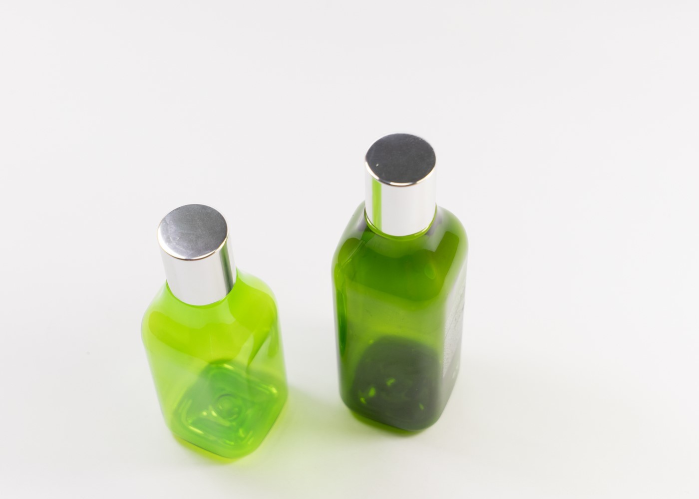 Muti Color Square 200ml 260ml Plastic Lotion Bottle For Make Up Skincare