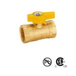 Zinc Alloy Brass Ball Valve Female And Male Handle Steel With Chrome Plating 1/2