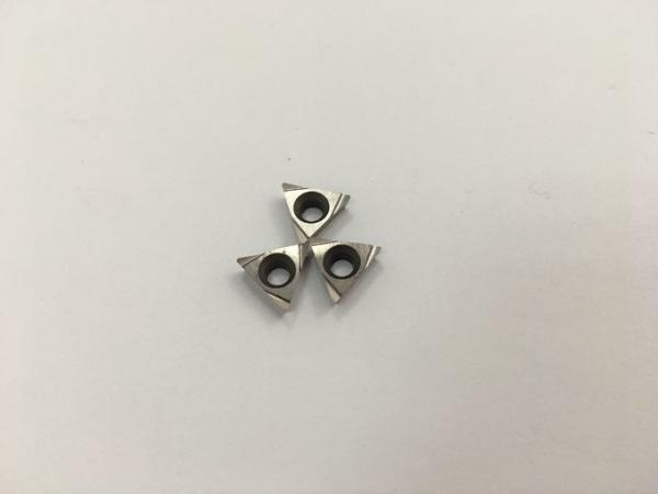 High Red Hardness Metal Ceramic Turning Inserts TCGT1102 For Carbon Steel