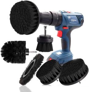 China 5pcs Heavy Duty Power Scrubber Drill Brush Kit Used For Grill Cleaning factory