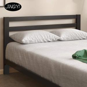 China Durable Metal Pipe Bed , Black Iron Pipe Bed Frame Customizable Design factory
