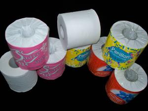 China 500 Sheets recycled tissue paper Roll factory