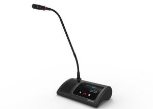 China CAT5 Wired Desktop Conference Microphone Digital Discussion Chairman Unit factory