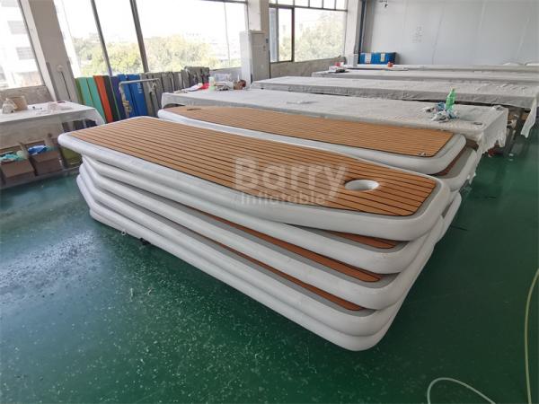 Water Mat Air Ship Multi Person Inflatable Floating Dock Platform For Jet Ski Or