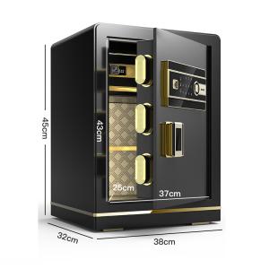 China Home Office Large Security Safe Box Double Safety Password Fingerprint factory