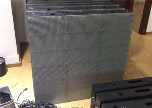 China Metal LED Video Dance Floor SMD LED Display IP31 Front / Back Maintenance factory