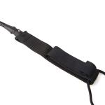 10ft 7mm Surfboard Leash String Long Board Leash Black Color Sturdy Design