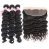 Buy cheap 3+1 8A Loose Deep Wave Bundles With Closure 100% Water Friendly from wholesalers
