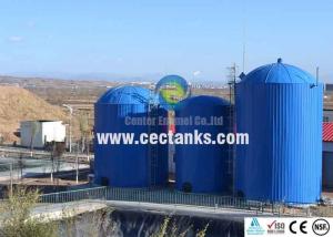 China Corrosion Resistance Glass Lined Water Storage Tanks With AWWA D103 International Standard on sale