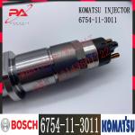 6754-11-3011 Komatsu Excavator QSB6.7 Diesel Engine Fuel Injector 5263262