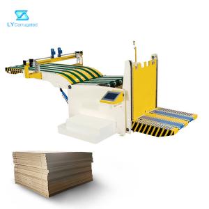 China PLC TUV Approved Automatic Feeding Machine 380V For Flexo Printer Slotter factory