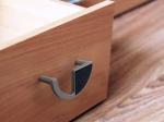 2pcs free shipping Sweden Style Furniture Handle Kitchen CLeather Pulls cupboard