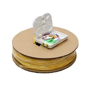 China ABS SC APC FTTH Termination Box Pre Connectorized Drop Cable 2 Port factory