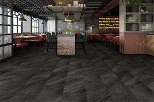 China Wall Tile Effect Spc Flooring Uv Coating Stone Plastic Composite Flooring 20 Mil factory